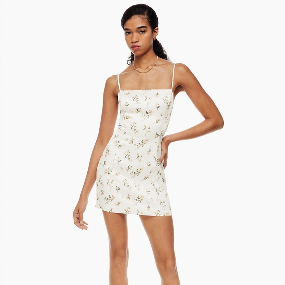 Aritzia Sunday best shimmer dress NWOT